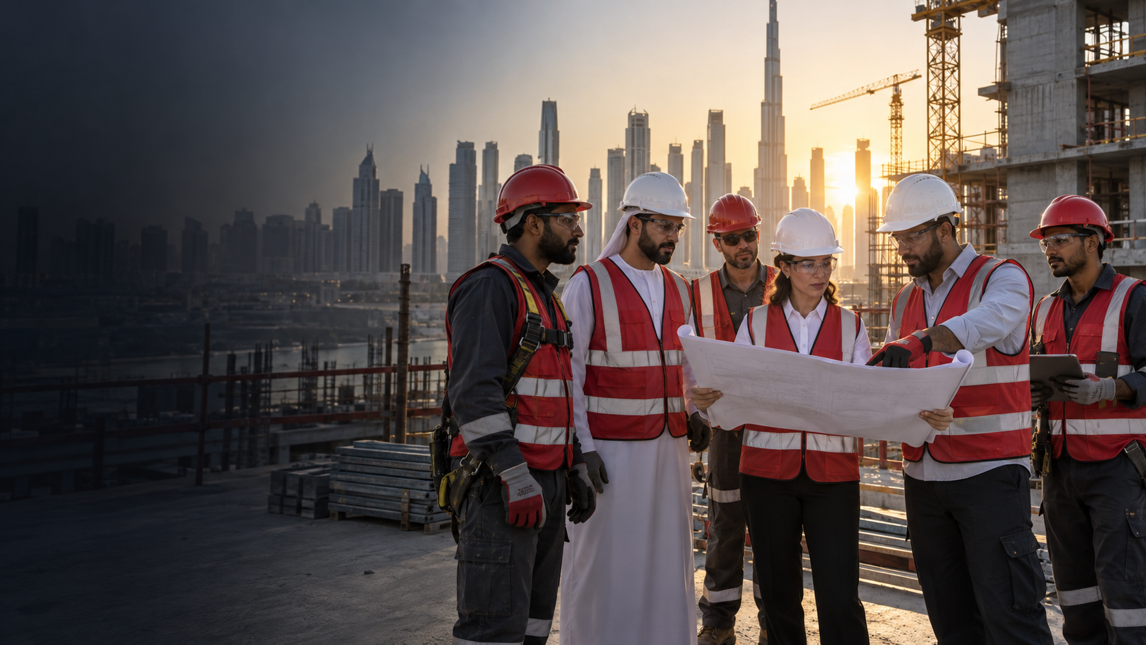 FMS Malaga construction workforce